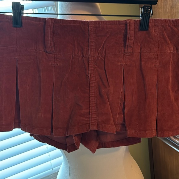 Free People Micro Skort in Fine Corduroy - Picture 3 of 6